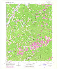 Offutt Kentucky Historical topographic map, 1:24000 scale, 7.5 X 7.5 Minute, Year 1954