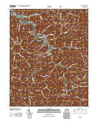 Ogle Kentucky Historical topographic map, 1:24000 scale, 7.5 X 7.5 Minute, Year 2011