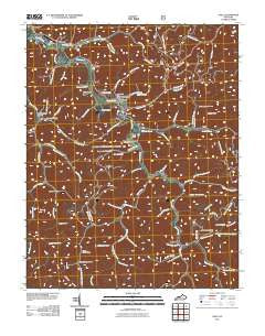 Ogle Kentucky Historical topographic map, 1:24000 scale, 7.5 X 7.5 Minute, Year 2011