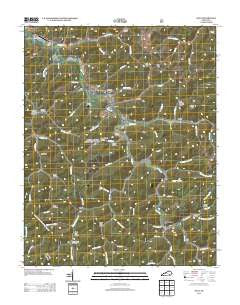 Ogle Kentucky Historical topographic map, 1:24000 scale, 7.5 X 7.5 Minute, Year 2013