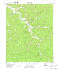 Ogle Kentucky Historical topographic map, 1:24000 scale, 7.5 X 7.5 Minute, Year 1979