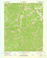 Oil Springs Kentucky Historical topographic map, 1:24000 scale, 7.5 X 7.5 Minute, Year 1962