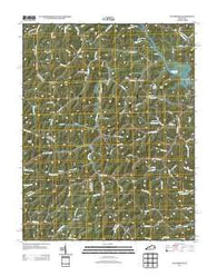 Oil Springs Kentucky Historical topographic map, 1:24000 scale, 7.5 X 7.5 Minute, Year 2013