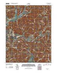 Olaton Kentucky Historical topographic map, 1:24000 scale, 7.5 X 7.5 Minute, Year 2010