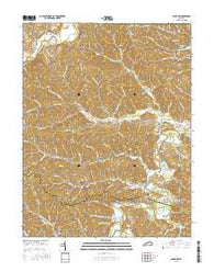 Oldtown Kentucky Current topographic map, 1:24000 scale, 7.5 X 7.5 Minute, Year 2016