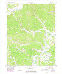 Oldtown Kentucky Historical topographic map, 1:24000 scale, 7.5 X 7.5 Minute, Year 1953