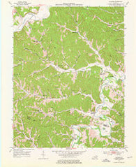 Oldtown Kentucky Historical topographic map, 1:24000 scale, 7.5 X 7.5 Minute, Year 1953