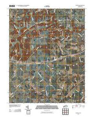 Olmstead Kentucky Historical topographic map, 1:24000 scale, 7.5 X 7.5 Minute, Year 2010