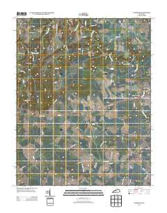Olmstead Kentucky Historical topographic map, 1:24000 scale, 7.5 X 7.5 Minute, Year 2013