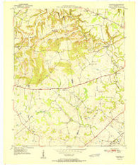 Olmstead Kentucky Historical topographic map, 1:24000 scale, 7.5 X 7.5 Minute, Year 1951
