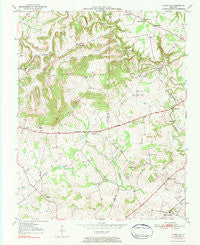 Olmstead Kentucky Historical topographic map, 1:24000 scale, 7.5 X 7.5 Minute, Year 1951
