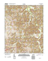 Olney Kentucky Historical topographic map, 1:24000 scale, 7.5 X 7.5 Minute, Year 2013