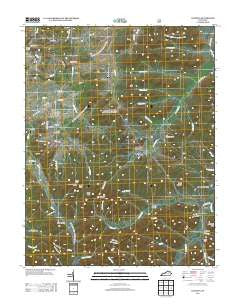 Olympia Kentucky Historical topographic map, 1:24000 scale, 7.5 X 7.5 Minute, Year 2013