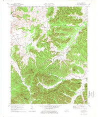 Olympia Kentucky Historical topographic map, 1:24000 scale, 7.5 X 7.5 Minute, Year 1977