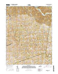 Orangeburg Kentucky Current topographic map, 1:24000 scale, 7.5 X 7.5 Minute, Year 2016