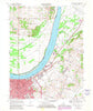 Owensboro East Kentucky Historical topographic map, 1:24000 scale, 7.5 X 7.5 Minute, Year 1967