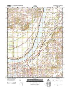 Owensboro East Kentucky Historical topographic map, 1:24000 scale, 7.5 X 7.5 Minute, Year 2013