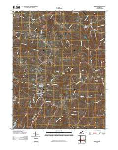 Owenton Kentucky Historical topographic map, 1:24000 scale, 7.5 X 7.5 Minute, Year 2010