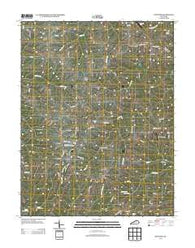 Owenton Kentucky Historical topographic map, 1:24000 scale, 7.5 X 7.5 Minute, Year 2013