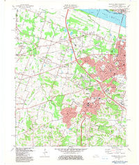 Paducah West Kentucky Historical topographic map, 1:24000 scale, 7.5 X 7.5 Minute, Year 1982