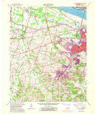 Paducah West Kentucky Historical topographic map, 1:24000 scale, 7.5 X 7.5 Minute, Year 1958