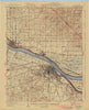 Paducah Kentucky Historical topographic map, 1:62500 scale, 15 X 15 Minute, Year 1929