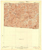 Pall Mall Tennessee Historical topographic map, 1:62500 scale, 15 X 15 Minute, Year 1934