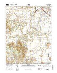 Panther Kentucky Current topographic map, 1:24000 scale, 7.5 X 7.5 Minute, Year 2016