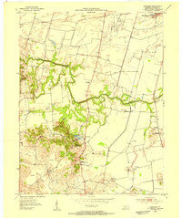 Panther Kentucky Historical topographic map, 1:24000 scale, 7.5 X 7.5 Minute, Year 1953