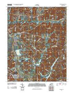 Paradise Kentucky Historical topographic map, 1:24000 scale, 7.5 X 7.5 Minute, Year 2010