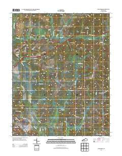 Paradise Kentucky Historical topographic map, 1:24000 scale, 7.5 X 7.5 Minute, Year 2013