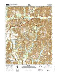 Paradise Kentucky Current topographic map, 1:24000 scale, 7.5 X 7.5 Minute, Year 2016