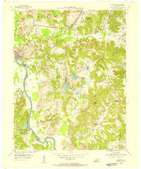 Paradise Kentucky Historical topographic map, 1:24000 scale, 7.5 X 7.5 Minute, Year 1954