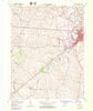Paris West Kentucky Historical topographic map, 1:24000 scale, 7.5 X 7.5 Minute, Year 1954