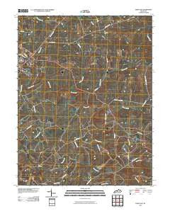 Paris East Kentucky Historical topographic map, 1:24000 scale, 7.5 X 7.5 Minute, Year 2010