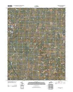 Paris East Kentucky Historical topographic map, 1:24000 scale, 7.5 X 7.5 Minute, Year 2013