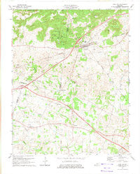 Park City Kentucky Historical topographic map, 1:24000 scale, 7.5 X 7.5 Minute, Year 1973