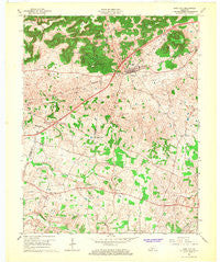 Park City Kentucky Historical topographic map, 1:24000 scale, 7.5 X 7.5 Minute, Year 1966