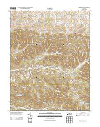 Parksville Kentucky Historical topographic map, 1:24000 scale, 7.5 X 7.5 Minute, Year 2013