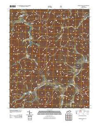 Parmleysville Kentucky Historical topographic map, 1:24000 scale, 7.5 X 7.5 Minute, Year 2011