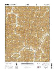 Parmleysville Kentucky Current topographic map, 1:24000 scale, 7.5 X 7.5 Minute, Year 2016