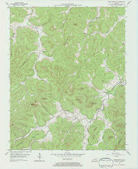 Parmleysville Kentucky Historical topographic map, 1:24000 scale, 7.5 X 7.5 Minute, Year 1954