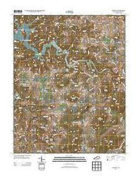 Parnell Kentucky Historical topographic map, 1:24000 scale, 7.5 X 7.5 Minute, Year 2013