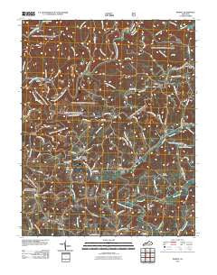 Parrot Kentucky Historical topographic map, 1:24000 scale, 7.5 X 7.5 Minute, Year 2010