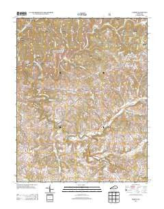 Parrot Kentucky Historical topographic map, 1:24000 scale, 7.5 X 7.5 Minute, Year 2013