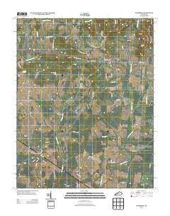 Pembroke Kentucky Historical topographic map, 1:24000 scale, 7.5 X 7.5 Minute, Year 2013