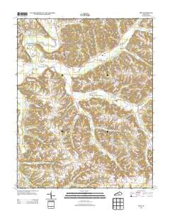Phil Kentucky Historical topographic map, 1:24000 scale, 7.5 X 7.5 Minute, Year 2013