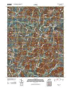 Philpot Kentucky Historical topographic map, 1:24000 scale, 7.5 X 7.5 Minute, Year 2010