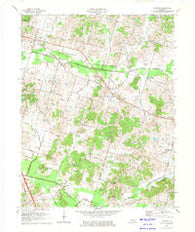 Philpot Kentucky Historical topographic map, 1:24000 scale, 7.5 X 7.5 Minute, Year 1973