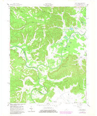 Pitts Point Kentucky Historical topographic map, 1:24000 scale, 7.5 X 7.5 Minute, Year 1960